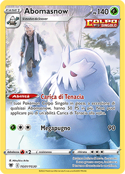Abomasnow	-	set allenatori	-	Near-meat	-	lucentezza siderale	-	ita	-	full art