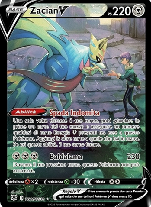 TG-21/30-Zacian V		set allenatori	-	Near-meat	-	lucentezza siderale	-	ita	-	full art