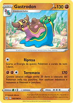 102/196-Gastrodon 	-	non comune	-	Near-meat	-	origine perduta	-	ita	-