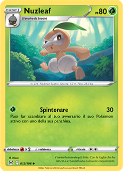12/196-Nuzleaf 	-	non comune	-	Near-meat	-	origine perduta	-	ita	-	reverse