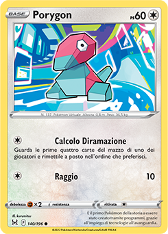 140/196-Porygon 	-	comune	-	Near-meat	-	origine perduta	-	ita	-
