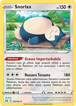 143/196-Snorlax 	-	rara h	-	Near-meat	-	origine perduta	-	ita	-	holo