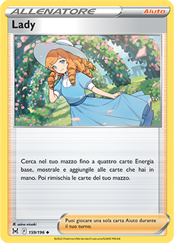 159/196-Lady 	-	non comune	-	Near-meat	-	origine perduta	-	ita	-	reverse