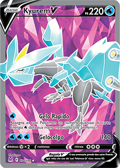 Kyurem-V 	-	ultrarara v	-	Near-meat	-	origine perduta	-	ita	-	full art