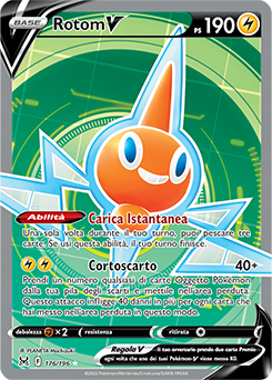 Rotom-V 	-	ultrarara v	-	Near-meat	-	origine perduta	-	ita	-	full art
