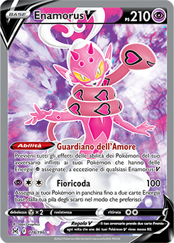 Enamorus-V 	-	ultrarara v	-	Near-meat	-	origine perduta	-	ita	-	full art