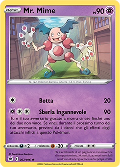 67/196-Mr. Mime 	-	rara 	-	Near-meat	-	origine perduta	-	ita	-