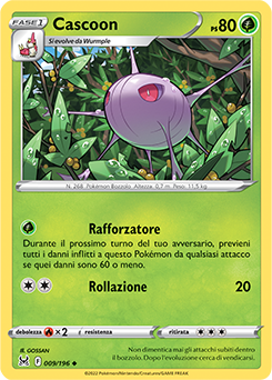 9/196-Cascoon 		non comune		Near-meat	-	origine perduta	-	ita