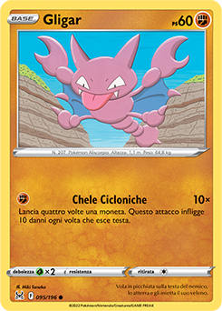 95/196-Gligar 	-	comune	-	Near-meat	-	origine perduta	-	ita	-