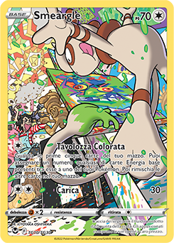Smeargle		set allenatori tg10	-	Near-meat	-	tempesta argentata	-	ita	-	full art