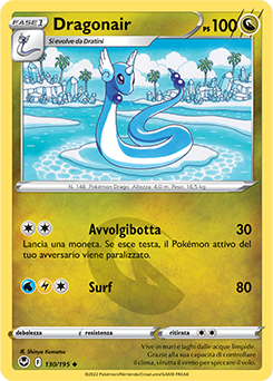 Dragonair 	-	non comune	-	Near-meat	-	tempesta argentata	-	ita	-