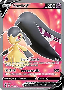 Mawile-V 	-	ultrarara v	-	Near-meat	-	tempesta argentata	-	ita	-	full art