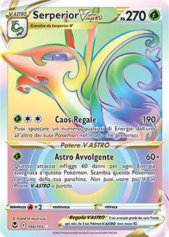 Serperior V ASTRO	-	rara segreta	-	Near-meat	-	tempesta argentata	-	ita	-	full art