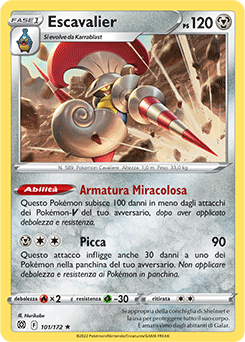101/172-Escavalier 	-	rara	-	Near-mint	-	astri lucenti	-	ita