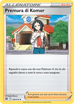 134/172-Premura di Komor 	-	non comune	-	Near-mint	-	astri lucenti	-	ita