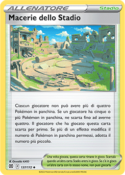 137/172-Macerie dello Stadio 	-	non comune	-	Near-mint	-	astri lucenti	-	ita-reverse