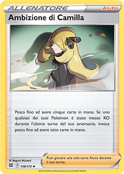 138/172-Ambizione di Camilla 	-	non comune	-	Near-mint	-	astri lucenti	-	ita-reverse