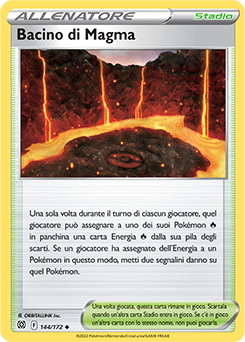 144/172-Bacino di Magma 	-	non comune	-	Near-mint	-	astri lucenti	-	ita