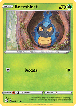 15/172-Karrablast 	-	comune	-	Near-mint	-	astri lucenti	-	ita