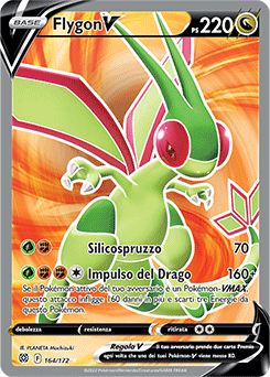 Flygon-V 	-	ultrarara	-	Near-mint	-	astri lucenti	-	ita