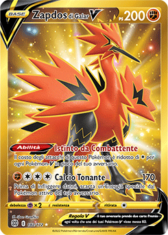 Zapdos di Galar V	-	rara segreta v	-	Near-mint	-	astri lucenti	-	ita