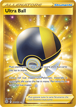 Ultra Ball	-	rara segreta	-	Near-mint	-	astri lucenti	-	ita	-	rara segreta