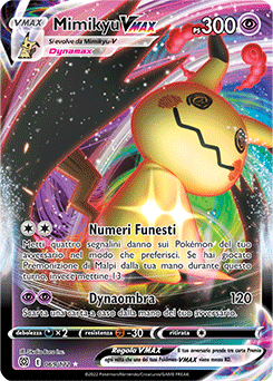 69/172-Mimikyu-VMAX 	-	rara vmax	-	Near-mint	-	astri lucenti	-	ita