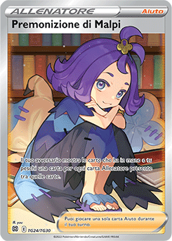 Premonizione di Malpi	-	illustrazione	-	Near-mint	-	astri lucenti set allenatori	-	ita
