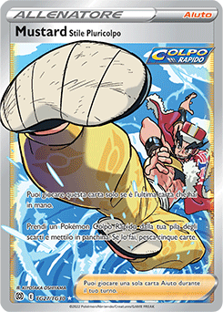 Mustard Stile Pluricolpo	-	illustrazione	-	Near-mint	-	astri lucenti set allenatori	-	ita
