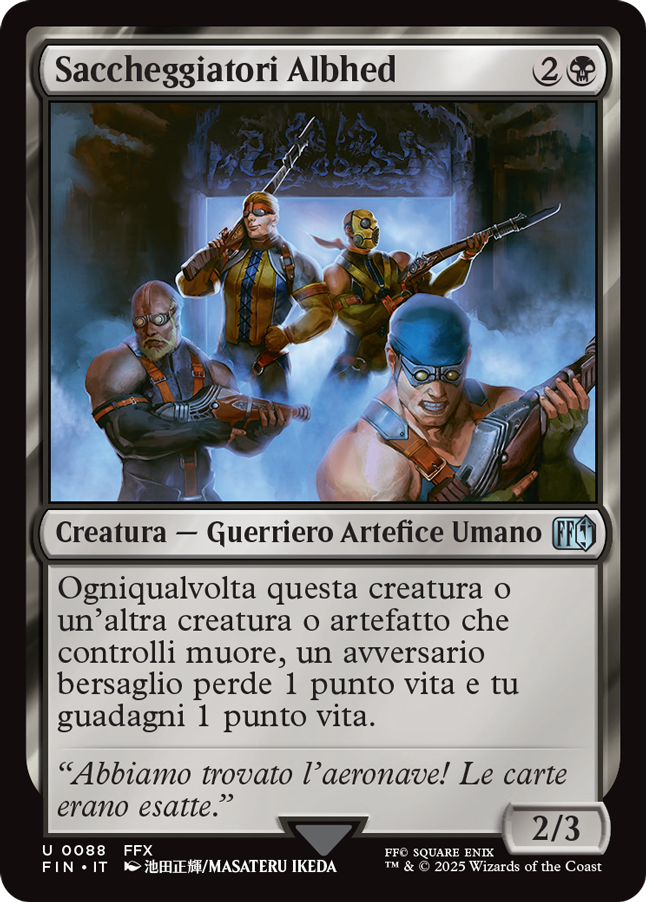 Saccheggiatori Albhed-U0088