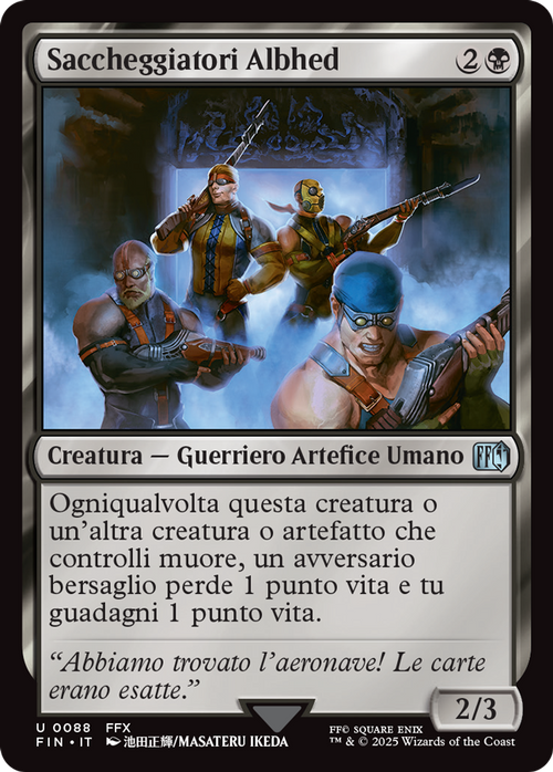 Saccheggiatori Albhed-U0088