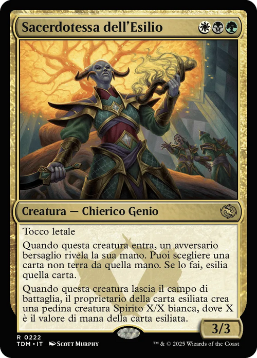 Sacerdotessa dell'Esilio-R0222-FOIL
