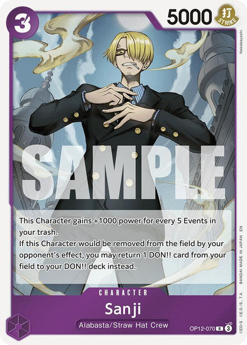 Sanji  - Legacy of the Master (OP12) 070-Foil