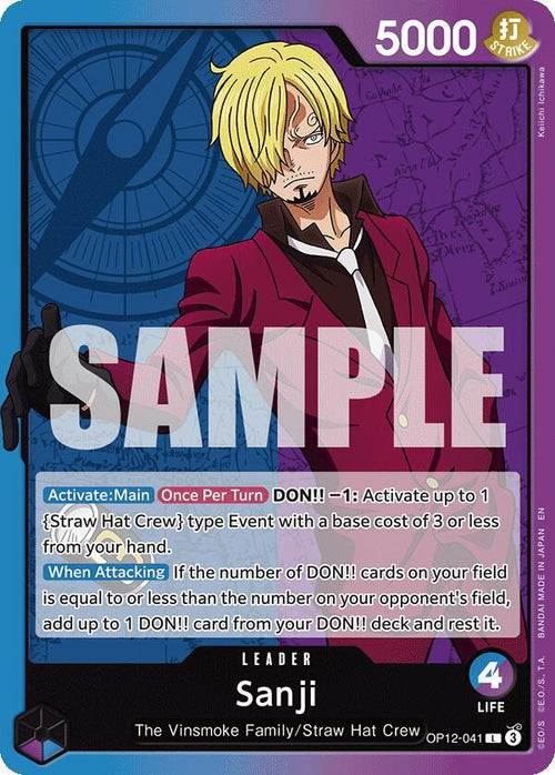 Sanji  - Legacy of the Master (OP12) 041
