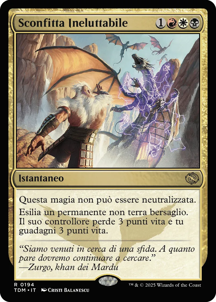 Sconfitta Ineluttabile-R0194-FOIL