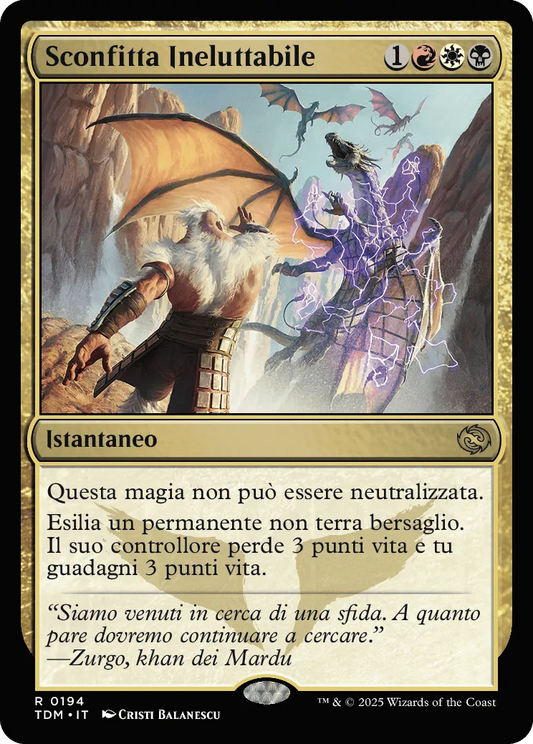 Sconfitta Ineluttabile-R0194-FOIL