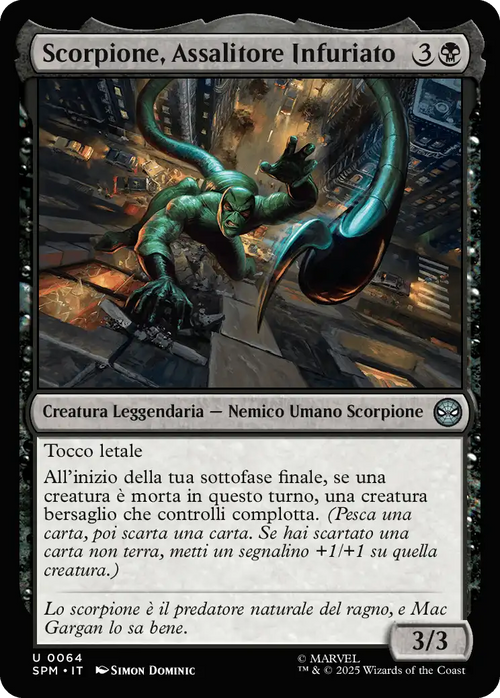 Scorpione, Assalitore Infuriato 0064 U