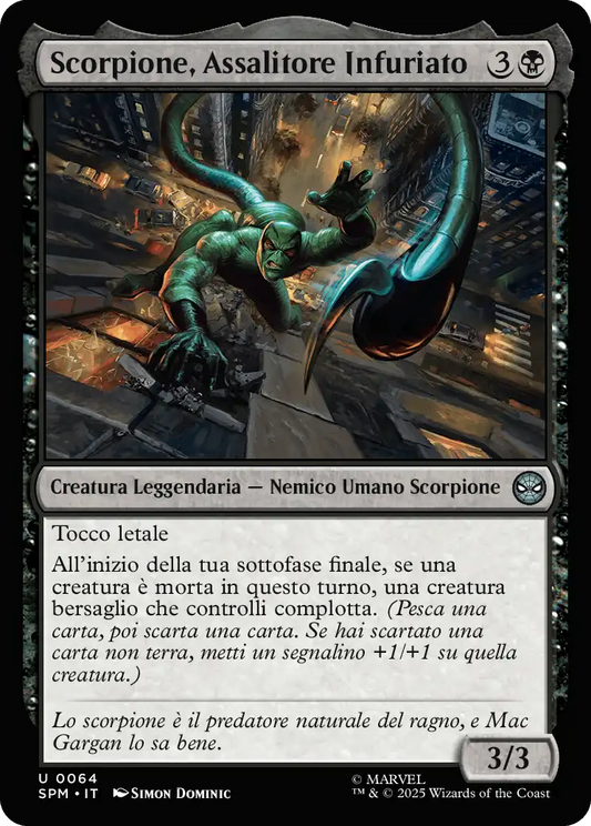 Scorpione, Assalitore Infuriato 0064 U FOIL
