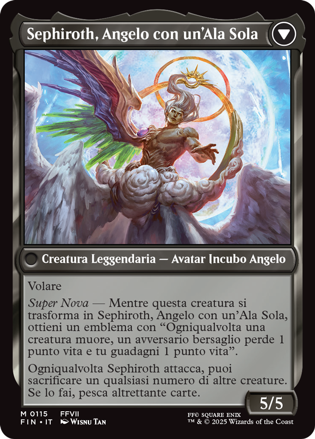 Sephiroth, Fabled SOLDIER-M0115