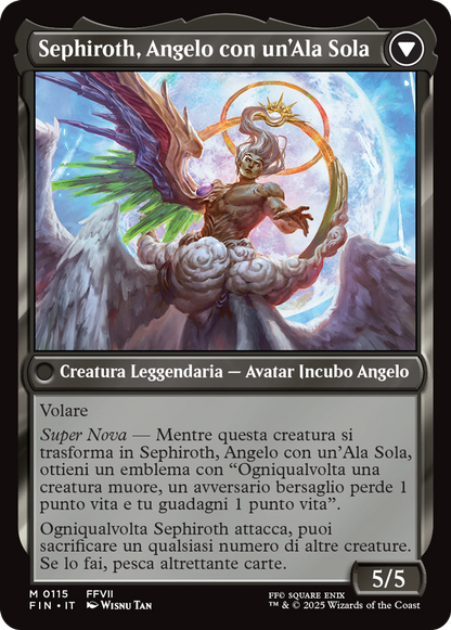 Sephiroth, Fabled SOLDIER-M0115