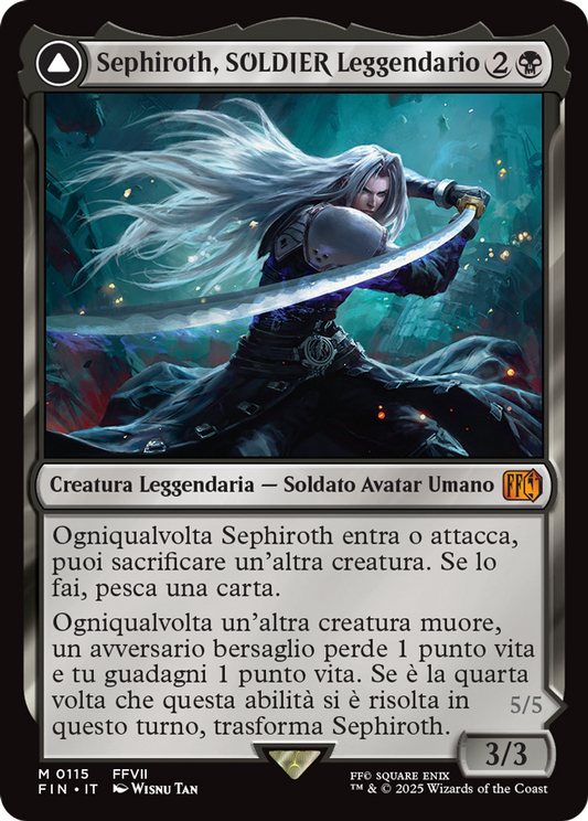 Sephiroth, Fabled SOLDIER-M0115-FOIL