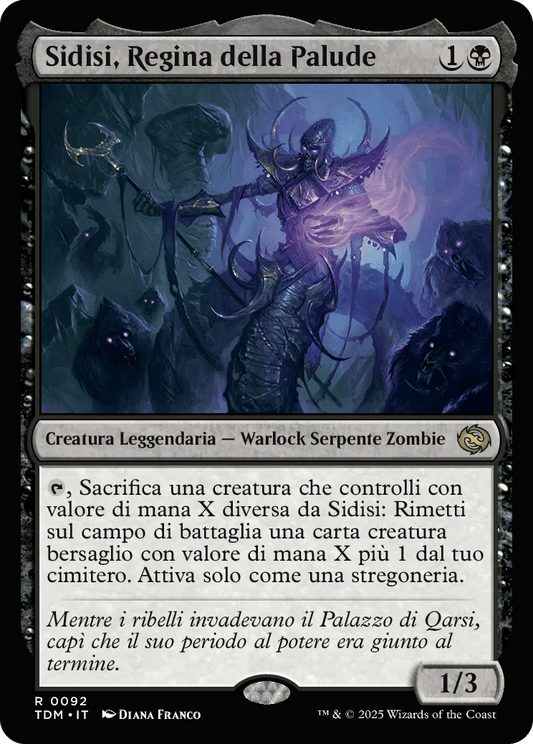 Sidisi, Regina della Palude-R0092-FOIL