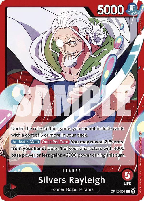 Silvers Rayleigh - Legacy of the Master (OP12) 001
