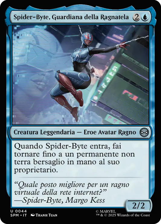 Spider-Byte, Guardiana della Ragnatela 0044 U FOIL