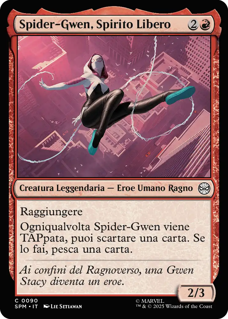 Spider-Gwen, Spirito Libero 0090 C FOIL