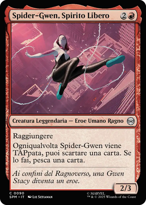 Spider-Gwen, Spirito Libero 0090 C FOIL