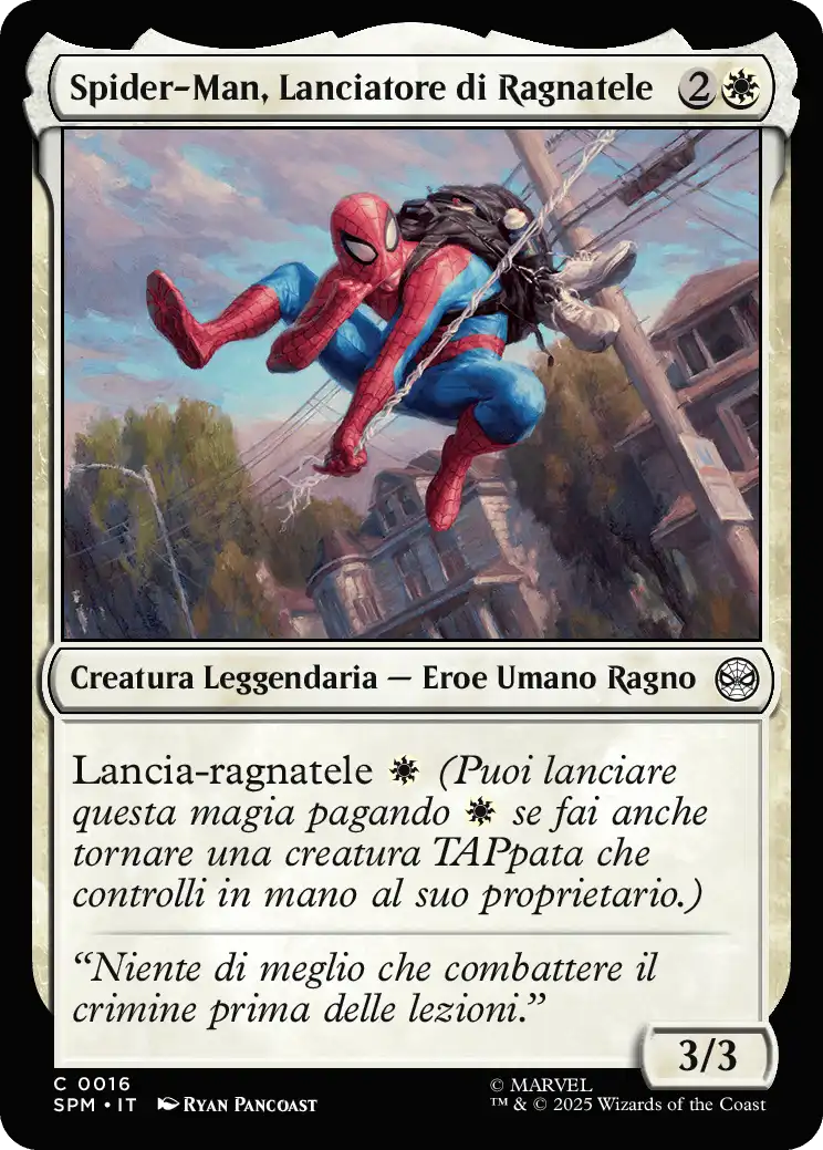 Spider-Man, Lanciatore di Ragnatele 0016 C