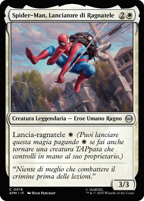 Spider-Man, Lanciatore di Ragnatele 0016 C