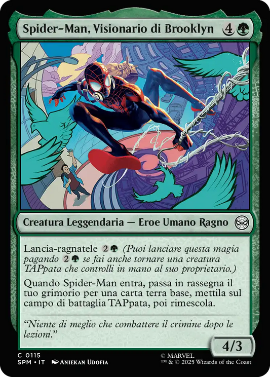 Spider-Man, Visionario di Brooklyn 0115 C FOIL