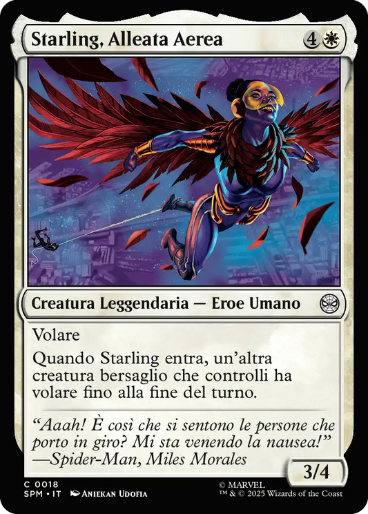 Starling, Alleata Aerea 0018 C FOIL